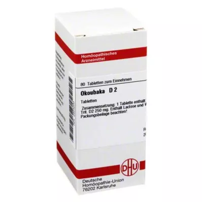OKOUBAKA D 2 tabletter, 80 kapsler