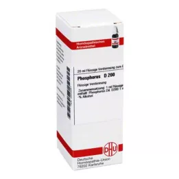 PHOSPHORUS D 200 fortynding, 20 ml