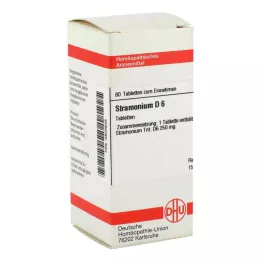 STRAMONIUM D 6 Tablete, 80 Capsule