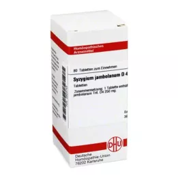 SYZYGIUM JAMBOLANUM D 4 tabletter, 80 kapsler