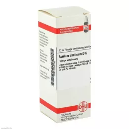 ACIDUM OXALICUM D 6 fortynding, 20 ml