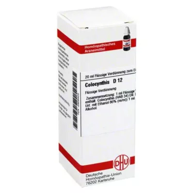 COLOCYNTHIS D 12 fortynding, 20 ml
