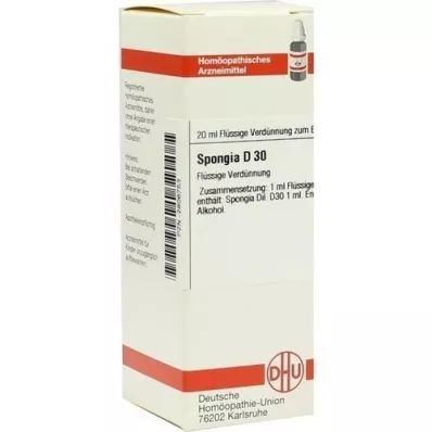 SPONGIA D 30 fortynding, 20 ml