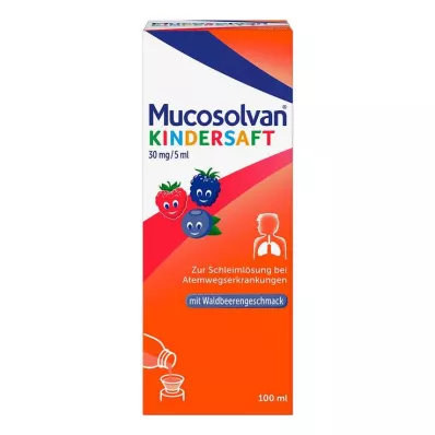 MUCOSOLVAN Børnesaft 30 mg/5 ml, 100 ml