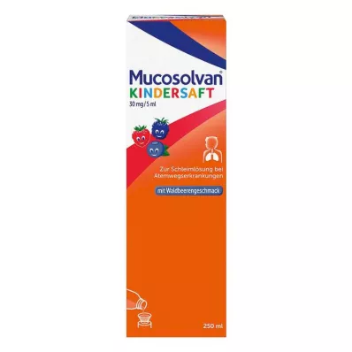 MUCOSOLVAN Børnesaft 30 mg/5 ml, 250 ml