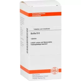 SCILLA D 6 tabletter, 80 kapsler