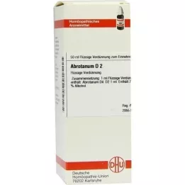 ABROTANUM D 2-fortynding, 50 ml