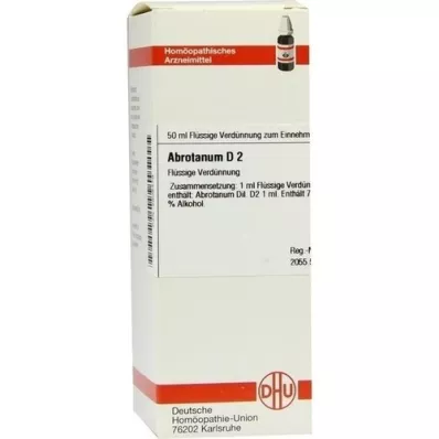 ABROTANUM D 2-fortynding, 50 ml