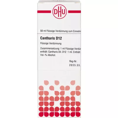 CANTHARIS D 12 fortynding, 50 ml