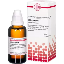 ALLIUM CEPA D 3 fortynding, 50 ml