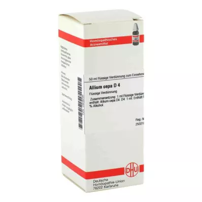 ALLIUM CEPA D 4 fortynding, 50 ml