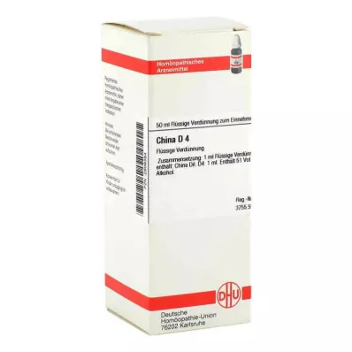 CHINA D 4 fortynding, 50 ml CHINA D 4 fortynding, 50 ml