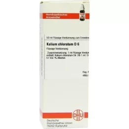 KALIUM CHLORATUM D 6 fortynding, 50 ml