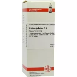 KALIUM JODATUM D 6 fortynding, 50 ml