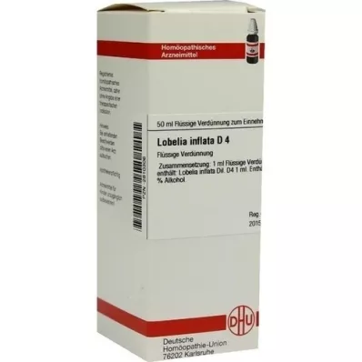 LOBELIA INFLATA D 4 fortynding, 50 ml