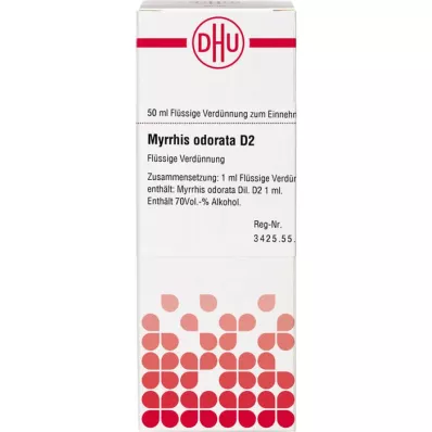 MYRRHIS odorata D 2 fortynding, 50 ml