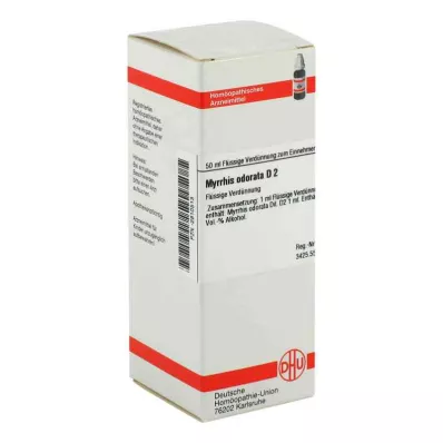 MYRRHIS odorata D 2 fortynding, 50 ml MYRRHIS odorata D 2 fortynding, 50 ml