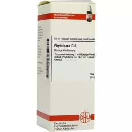 PHYTOLACCA D 6 fortynding, 50 ml