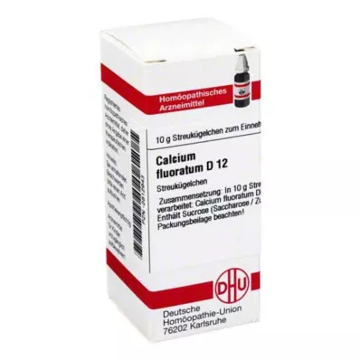 CALCIUM FLUORATUM D 12 kugler, 10 g