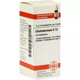 CHOLESTERINUM D 12 kugler, 10 g