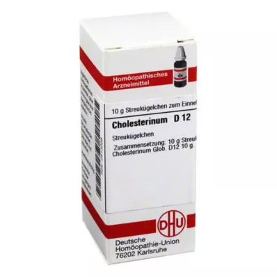 CHOLESTERINUM D 12 kugler, 10 g