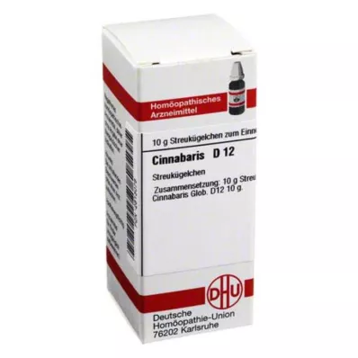 CINNABARIS D 12 kugler, 10 g