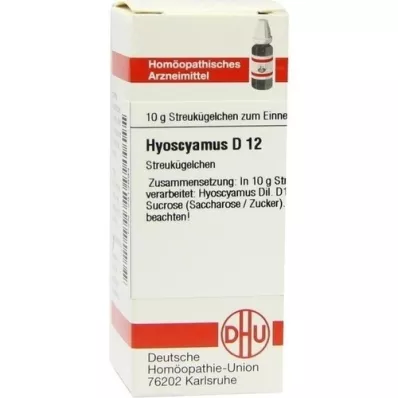 HYOSCYAMUS D 12 kugler, 10 g
