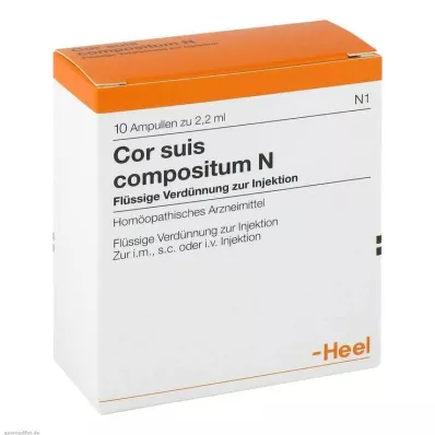 COR SUIS Compositum N-ampuller, 10 stk