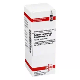 CALCIUM CARBONICUM Hahnemanni D 12 fortynding, 20 ml