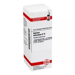 NATRIUM CHLORATUM D 12 fortynding, 20 ml