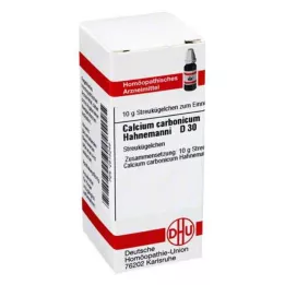 CALCIUM CARBONICUM Hahnemanni D 30 kugler, 10 g