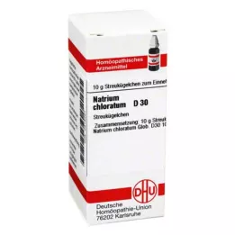 NATRIUM CHLORATUM D 30 kugler, 10 g