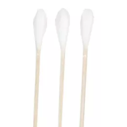 WATTESTÄBCHEN med bomuldshoved 15 cm medium, 100 stk