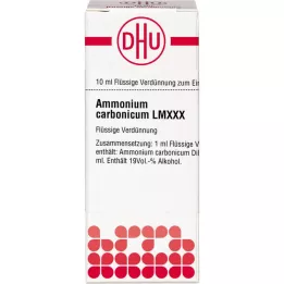 AMMONIUM CARBONICUM LM XXX Fortynding, 10 ml