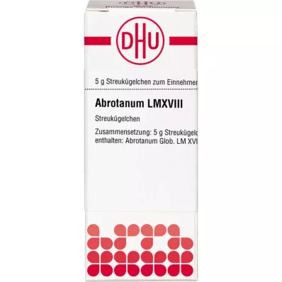 ABROTANUM LM XVIII Globuli, 5 g