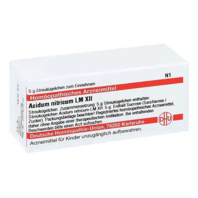 ACIDUM NITRICUM LM XII Globuli, 5 g