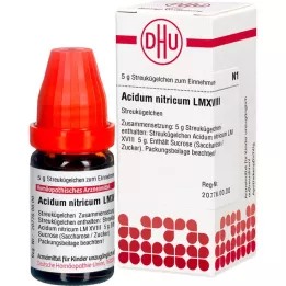 ACIDUM NITRICUM LM XVIII Globuli, 5 g