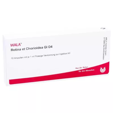 RETINA ET Chorioidea GL D 4 ampuller, 10X1 ml