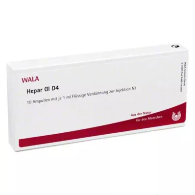 HEPAR GL D 4 ampuller, 10X1 ml
