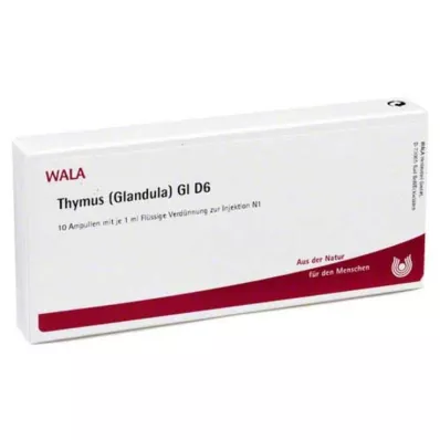 THYMUS GLANDULA GL D 6 ampuller, 10X1 ml
