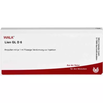 LIEN GL D 6 ampuller, 10X1 ml