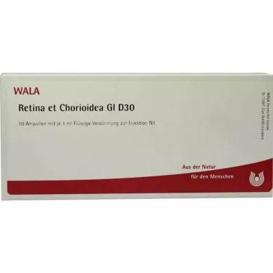 RETINA ET Chorioidea GL D 30 ampuller, 10X1 ml
