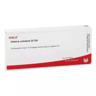 VESICA URINARIA GL D 4 ampuller, 10X1 ml