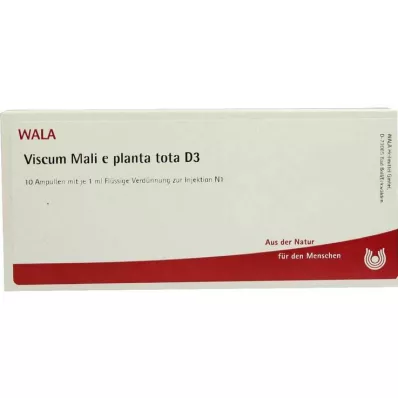 VISCUM MALI e planta tota D 3 ampuller, 10X1 ml