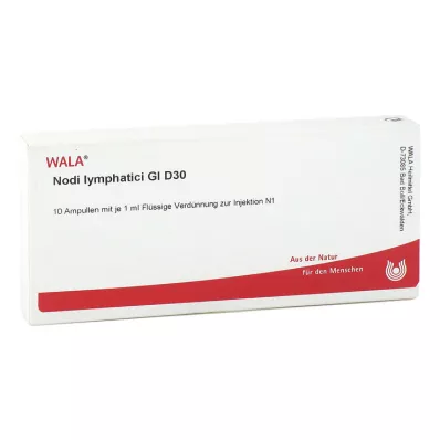 NODI lymphatici GL D 30 ampuller, 10X1 ml
