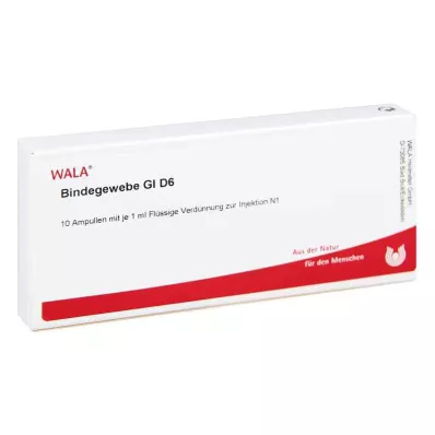 BINDEGEWEBE GL D 6 ampuller, 10X1 ml