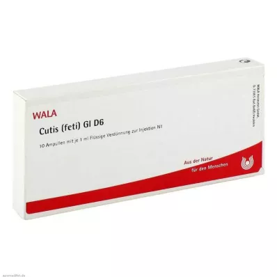CUTIS feti GL D 6 ampuller, 10X1 ml