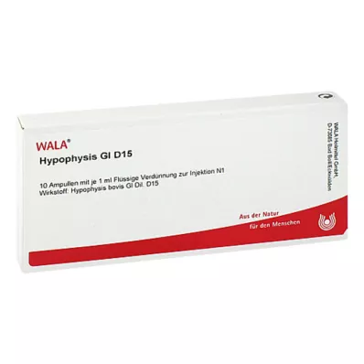 HYPOPHYSIS GL D 15 ampuller, 10X1 ml