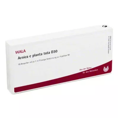 ARNICA E Planta tota D 30 ampuller, 10X1 ml