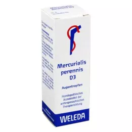 MERCURIALIS PERENNIS D 3 øjendråber, 10 ml